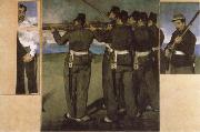 Edouard Manet The Execution of Emperor Maximilian oil on canvas